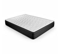 DUÉRMETE ONLINE - Colchón Viscoelástico Pocket Visco Reversible (Cara Invierno-Verano) Firmeza-Dureza Media-Alta, Grosor 20cm, Antiácaros, Antibacerias e Hipoalergénico, 150x190