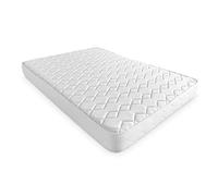 Duérmete Online Colchón Viscoelástico Sena Reversible | Firme y Confortable | Firmeza Media-Alta | Cara Invierno/Verano, Blanco, 80x180