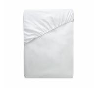 Duérmete Online - Funda Protector Ajustable para Colchón, Impermeable y Transpirable, Tacto Suave, Tejido Algodón Natural, Antiácaros y Antibacterias, Blanco, 80 x 200