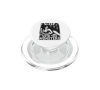 Duermo con los Monstruos Amantes del Terror PopSockets PopGrip para MagSafe
