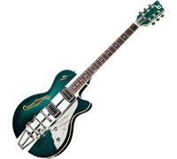 Duesenberg Mike Campbell Mike Campbell 40th Anniversary Catalina-Green and White Guitarra Semi-Acústica
