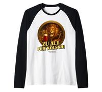 Düsseldorf Altbier - Figura Decorativa con Texto en alemán Zu Alt für Kölsch Löwe Geißbock Camiseta Manga Raglan