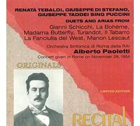Duets and Arias From Gianni Schicchi, La Boheme, Madama Butterfly, Turandot, Il Tabarro, La Fanciulla del West & Manon Lescaut (Concert Given in Rome on November 29, 1954)