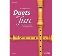 Duets for fun: Descant Recorder: Easy pieces to play together. 2 descant recorders. Partition d'exécution.