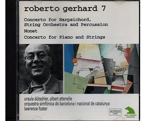 Duetschler - Roberto Gerhard 7 - Concertos / Nonet