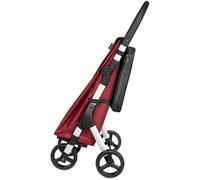 Duett Muuvi Up by Playgroup, Carro de la Compra 4 Ruedas con Bolsa Termo, Bolsa Gran Capacidad 46l, Chasis Muy Ligero de Aluminio, Plegado súper Compacto, Color Granate (Maroon)
