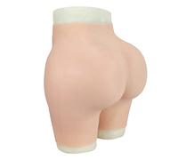 DUEVEL Bragas de Silicona Pantalones Four Corners Calzoncillos para Hombres Hiding Gaff Hip Enhancer para Transgénero Transexual Crossdresser,Bronce,Upgrade