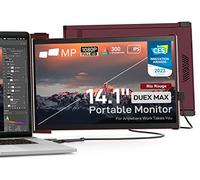 Duex Max Mobile Pixels - Nuevo monitor portátil de 14.1 pulgadas, Full HD 1080P IPS con rotación automática para portátil, USB A/Tipo-C Power Plug and Play, compatible con Windows/Mac/Android (Rio