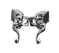 DUEYUU Palanca de embrague de moto 2 palancas de embrague y freno para cilindro para maestro para Suzuki Boulevard Intruder 800 1500,para Honda VTX 1800
