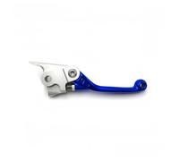 DUEYUU Palanca de embrague de moto Manija de freno y palanca embrague para motocicleta para HUSQVARNA FC250 350 FX350 TC125 250 TE150 TX125 16-21(Blue Brake Lever)