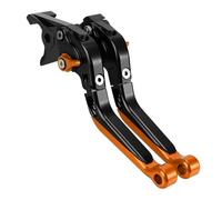 DUEYUU Palanca de embrague de moto Palanca de embrague freno plegable telescópica CNC para motocicleta para Yamaha MT-03 MT03 2016-2024(18)