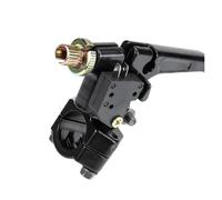 DUEYUU Palanca de embrague de moto Par de manillares 22 mm izquierdo y derecho para palanca embrague freno hidráulico cilindro para maestro motocicleta