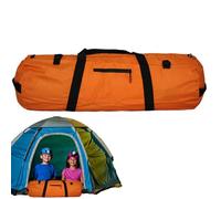 Duffel Travel Sports Equipment Bag - Durable Carry Case, Tent Supply Organizer | Double Handle Zipper Tote With Compact Structure for Backpacking Tools Outdoor Camping Travel Accessory Storage