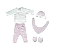 Duffi Baby 0842-06 - Set Regalo 5 piezas, rosa, niñas