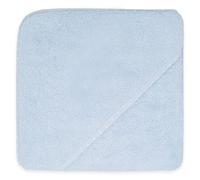 Duffi Baby - Toalla Bebe Recien Nacido. Capa de baño Bebe 100% Algodón para Bordar. Toalla Baño con Capucha Infantil 80 x 80 cm. Super Suave Absorbente Ligera. Niños y niñas. Color Azul. 1197-12
