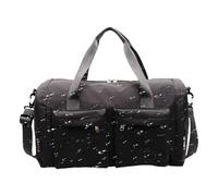 Duffle Bag - Foldable Travel Bags | Portable Traveling Dufflebag| Expandable Packable Luggage Tote For Work Gym Sports Weekend Camping Airplane Hospital - 25X45X21cm/9.84X17.72X8.27in
