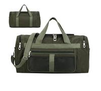 Duffle Bag,Sporttasche für Workout und Yoga als Wochenendtasche mit Schuhfach - wasserdichte Trainingshandtasche Große Fitnessrucksack mit Schuhfach für Outdoor Schwimmen, verde claro, Siehe