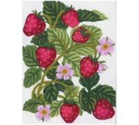 Duftin 3161 K de Las Fresas Kit de Tapiz algodón, Multicolor 14 x 18 x 0,1 cm