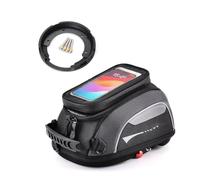 DUFWEHR Bolsa Cuadro Motocicleta para BMW para R1300GS para Aventura Bolsa De Tanque Mochila Equipaje Motocicleta Carreras Frontal Impermeable Brida Bloqueo Rápido(with Phone Bag)