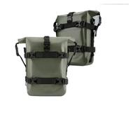 DUFWEHR Bolsa Cuadro Motocicleta para NC750X para CB500X Barras De Choque Marco Motocicleta Bolsa Impermeable Colocación Herramientas Reparación Parachoques(2PC Army Green)