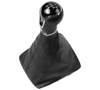 DUFWEHR Pomo Cambios Marcha Coche Para Asiento Para Leon III MK3 5/6 Perilla Cambio Velocidad Funda Bota Polaina FCar Styling Accesorios Interiores Repuesto