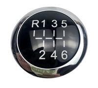 DUFWEHR Pomo Cambios Marcha Coche Para VAUXHALL Para OPEL Para ASTRA Para CORSA D 2005-2010 5/6 Velocidad Perilla De Caja Cambios Palanca Tapa Emblema(6 Speed R123456)