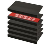 DUHARS Paquete de 6 cubiertas de alambre de tablero compuesto de PVC para despensa, aspecto de madera de imitación de 24 x 16 pulgadas, armario, baño, impermeable, resistente a los arañazos, fácil