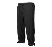 DUHENWU Pantalones medievales para hombre, pantalones piratas vikingos, cosplay, disfraz con cordones, pantalones renacentistas, steampunk, pantalones de ocio, con bolsillos, cintura elástica, cordón