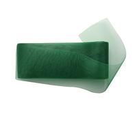 Duiaynke Crinoline - Falda trenzada de crin de caballo, accesorios para decoración de bodas y bailes (verde oscuro)