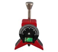 DUIMIMI Localizador de Centro de Tubos Magnético, Herramienta Precisa para Fontanería con Nivel de Burbuja, Diseño en Y Ergonómico, Adaptable a Tubos de 1.5 a 6 Pulgadas