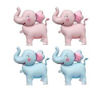 DUINIU Globos De Elefante De De 4 Piezas, Lindos Globos De Animales, Lindos Juguetes Inflables, Globos De Decoración De Fiestas.