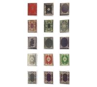 DUINIU Mini Libros De 15 Piezas, Decoraciones para Casas De Muñecas, Accesorios para Micropaisajes, Adornos Decorativos Creativos.