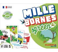 Dujardin Mille Bornes Green - Juego de Mesa - Juego de Cartas - a Partir de | Llega a los 1000 terminales primero - Jugar en Familia o Amigos - 2 Jugadores a 8 Jugadores