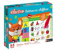 Dujardin Buchstaben Electro Letras y Números-Juego Educativo electrónico para niños de 3 a 5 años, Multicolor, 30 x 4,5 x 25 cm (DISET SA 31618)