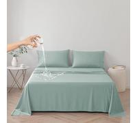 DUJUIKE Cubierta de Cama Impermeable 150, sábana Impermeable, Protector de colchón, Funda de sofá para Perro, Gato, niños, para Cama tamaño Queen (Verde, Queen 200 * 230cm)