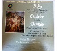 Dukas: Sorcerer's Apprentice, Chambrier: Espana Debussy: Fetes from Nocturnes Prelude to Afternoon With a Faun. Rozsnyai. Limited Edition, Vol. II. Imported Pressing.
