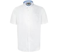 Duke Camisa D555 James de Oxford de Manga Corta para Hombre (DC461)
