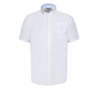 Duke Camisa D555 James de Oxford de Manga Corta para Hombre (DC461)