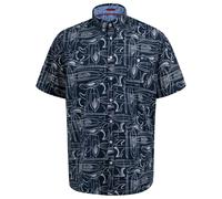 Duke Camisa D555 Worthing Tabla de Surf de Manga Corta para Hombre (DC561)