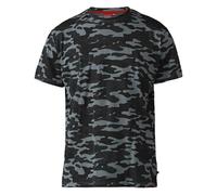 Duke Camiseta D555 Gaston Camuflaje de Manga Corta para Hombre (DC264)