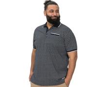 Duke Coventry - Polo estampado para hombre, color azul, azul, 5XL