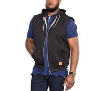 Duke D555 Blake Kingsize - Sudadera con capucha y cremallera para hombre, Negro, 8XL Grande