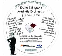Duke Ellington And His Famouse Orchestra (1934-1935) Restored for Blu-ray Audio [Alemania] [Blu-ray]