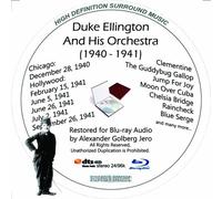 Duke Ellington And His Famouse Orchestra (1940-1941) Restored for Blu-ray Audio [Alemania] [Blu-ray]
