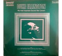 DUKE ELLINGTON - HIS MOST IMPORTANT SECOND WAR CONCERT LP (VINYL ALBUM) UK SAGAPAN 1971