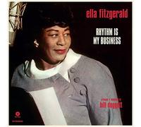 Ella Fitzgerald Rhythm Is My Business (Vinyl) Bonus Tracks 12" Album