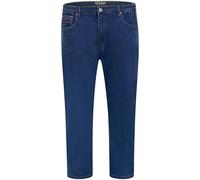 Duke London Bailey - Pantalones vaqueros para hombre, cintura elástica, talla king
