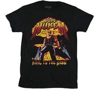 Duke Nukem Mens T-Tshirts Camisetas y Tops - All Hail to The King Distressed Image (XX-Large)