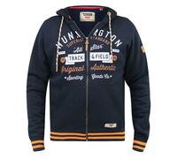 Duke Sudadera con Cremallera D555 Flanders para Hombre (DC423)