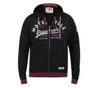 Duke Sudadera con Cremallera D555 Patrick Texto para Hombre (DC483)